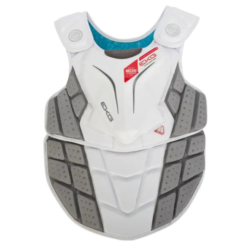 Vist Large View of Product Image Which is New Maverik SHIFT GOALIE LAX Goalie Chest M White S/M