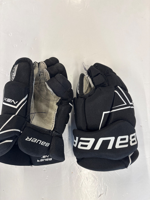 Vist Large View of Product Image Which is Used Bauer NSX Intermediate Gloves None 12"