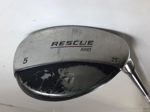 Vist Large View of Product Image Which is Used Taylormade RESCUE MID Mens Hybrid Club RH 5 Hybrid