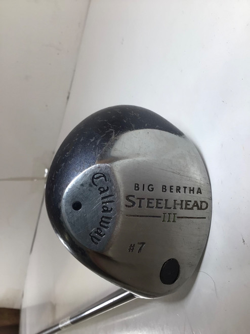 Vist Large View of Product Image Which is Used Callaway BB STEELHEAD III Mens Fairway Wood RH 7 Wood
