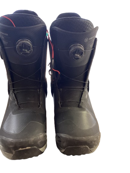 Vist Large View of Product Image Which is Used Nidecker KITA BOA Mens Snowboard Boots Black Senior 10