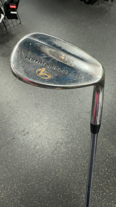 Vist Large View of Product Image Which is Used Wilson HARMONIZED Golf Wedge Mens RH 55 Degree