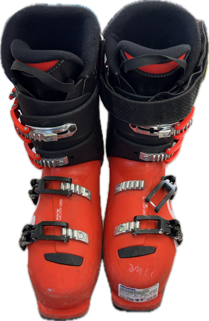 Vist Large View of Product Image Which is Used Rossignol ALL SPEED DH BOOT Mens DH Ski Boot Red 275 MP - M09.5 - W10.5