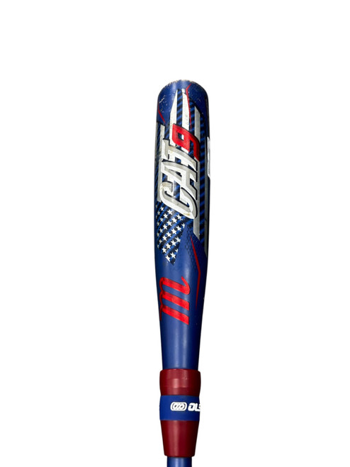 Vist Large View of Product Image Which is Used Marucci CAT 9 STARS AND STRIPES BB/SB USSSA 2 3/4 Bat 26"