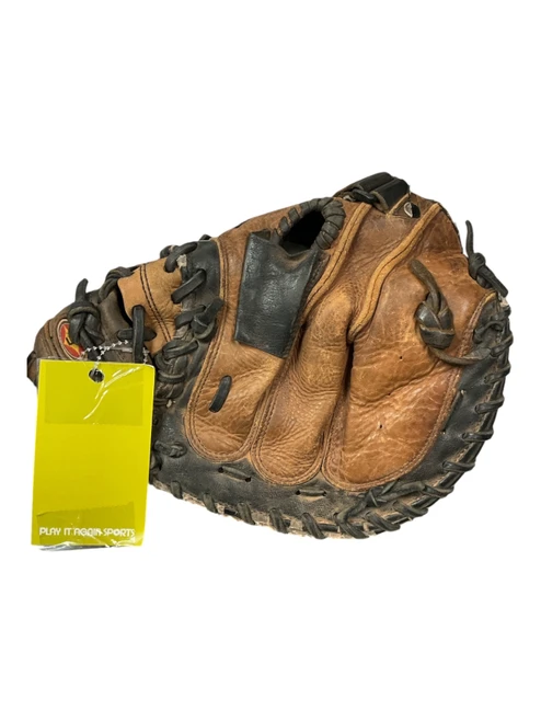 Vist Large View of Product Image Which is Used Easton EASTON NAT5 CATCHERS MITT BB/SB Catchers RH Throw Brown 28"