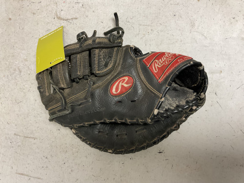 Vist Large View of Product Image Which is Used Rawlings R115FBB BB/SB First Base LH Throw Black 11 1/2"