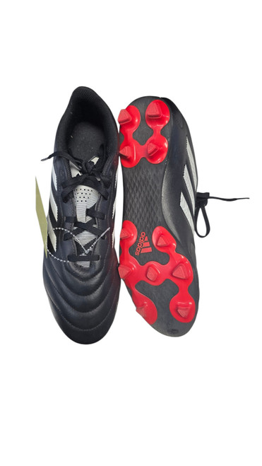 Vist Large View of Product Image Which is Used Adidas Soccer Cleats Black Senior 12