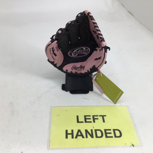 Vist Large View of Product Image Which is Used Rawlings PLAYER SERIES 9IN RHT BB GLOVE BB/SB Glove LH Throw Pink 9"