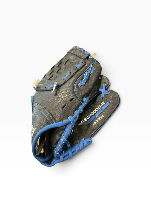 Vist Large View of Product Image Which is Used RBX 10IN BB/SB Glove RH Throw Black 10"