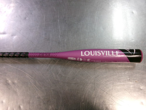 Vist Large View of Product Image Which is Used Louisville Slugger DIVA BB/SB Fastpitch Bat 28"
