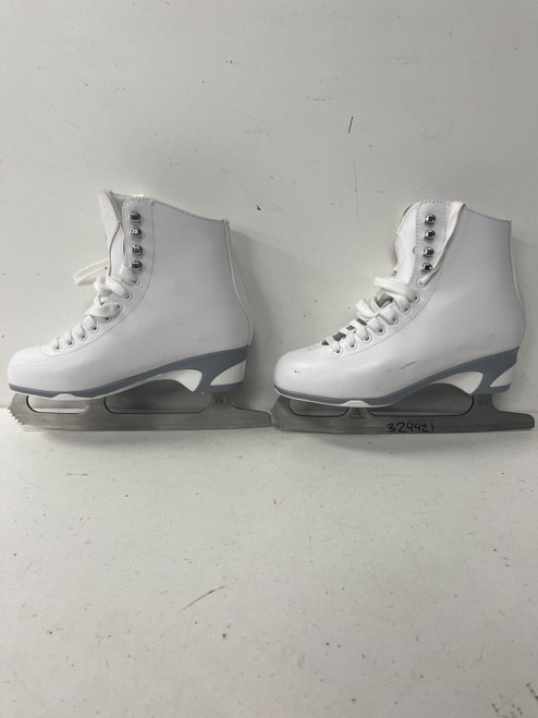 Vist Large View of Product Image Which is Used Jackson 150 WomensFigure Skate White Senior 7