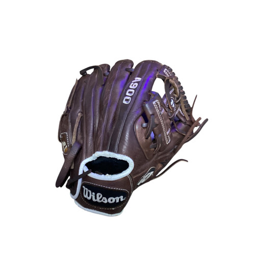 Vist Large View of Product Image Which is Used Wilson A900 BB/SB Glove RH Throw None 11 1/2"