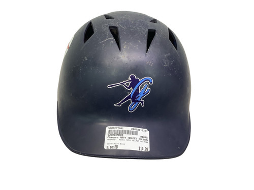 Vist Large View of Product Image Which is Used Champro NAVY HELMET NO MASK Batting Helmet No Mask Navy Blue MD