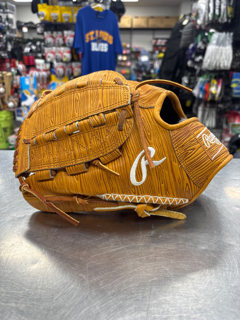Vist Large View of Product Image Which is Used Rawlings PROS206-12TT Glove LH Throw Brown 12" Pro Preferred 