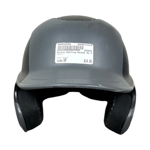 Vist Large View of Product Image Which is Used Easton Batting Helmet No Mask Black Small