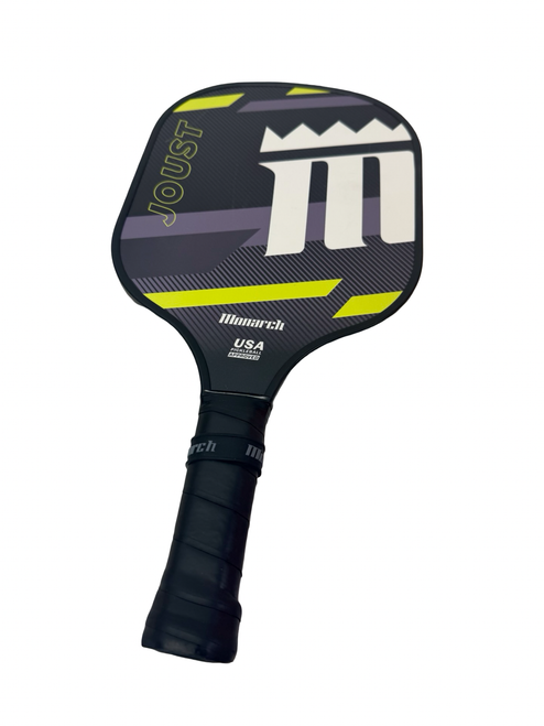 Vist Large View of Product Image Which is Used MONARCH JOUST Pickleball Paddle Black