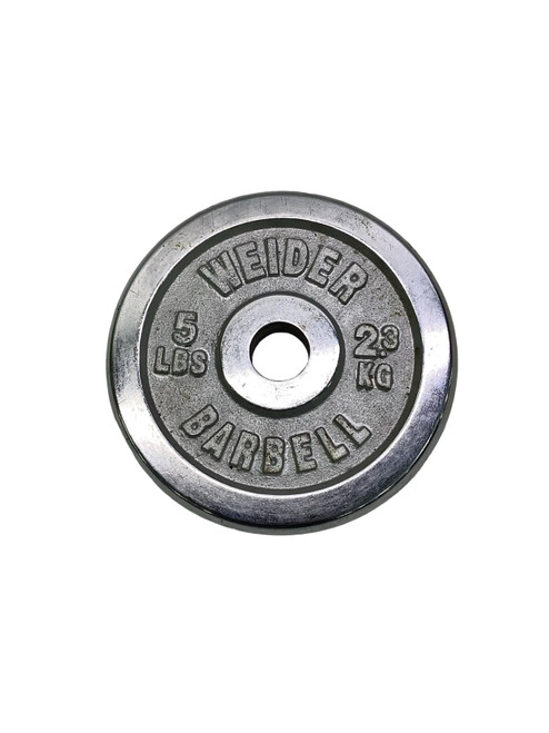 Vist Large View of Product Image Which is Used Weider Standard Plate (Each) 5 lb