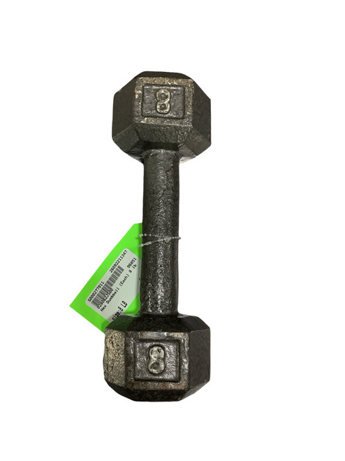 Vist Large View of Product Image Which is Used Hex Dumbbell (Each) 8 lb