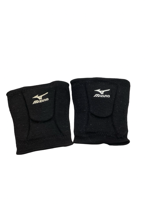 Vist Large View of Product Image Which is Used Mizuno VB Knee Pads Black