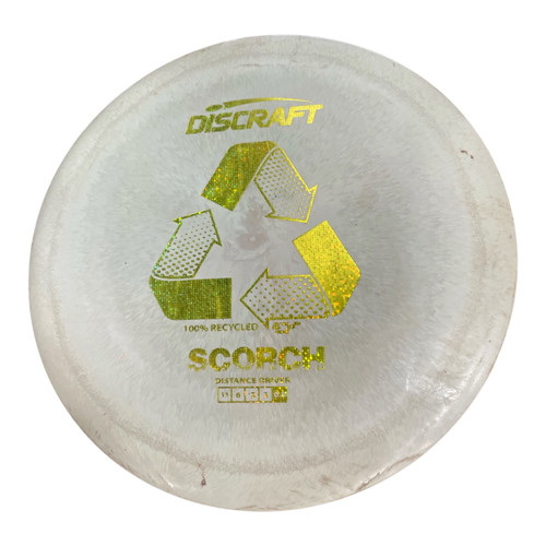 Vist Large View of Product Image Which is Used Discraft SCORCH Disc Golf Driver White