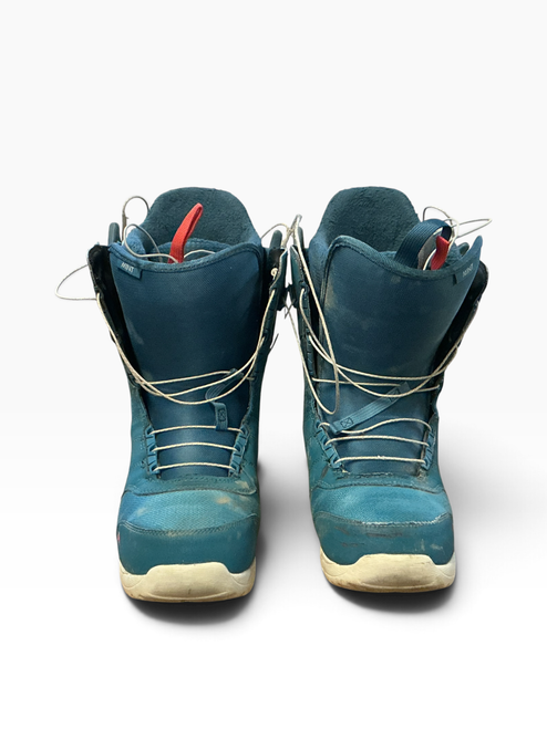 Vist Large View of Product Image Which is Used Burton MINT BOOT Womens Snowboard Boots Carolina Blue Senior 9