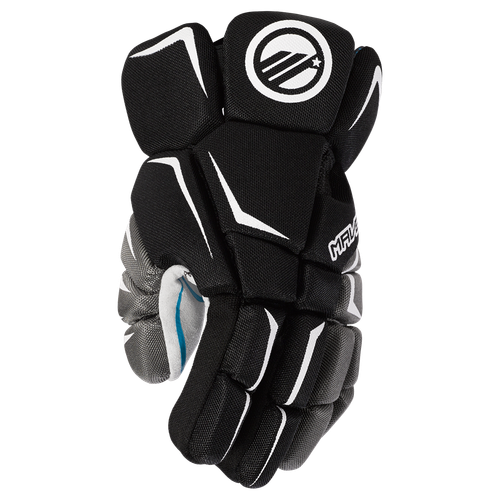 Vist Large View of Product Image Which is Maverik Charger Lacrosse Gloves, Black
