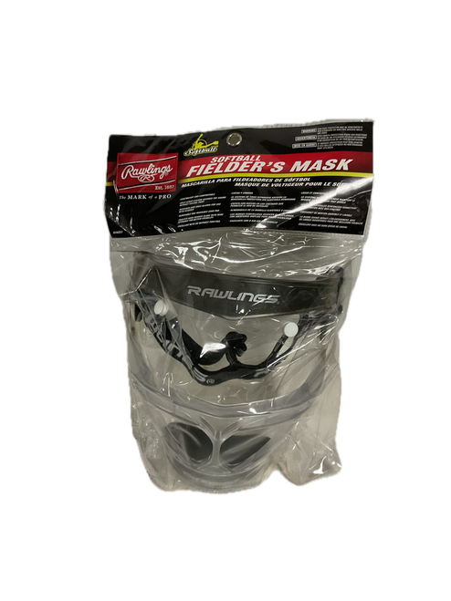Vist Large View of Product Image Which is Used Rawlings FACEFIRST BB/SB Fielders Mask None One Size