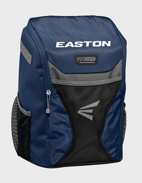 Vist Large View of Product Image Which is Easton Future Legend Baseball/Softball Backpack, Navy Blue