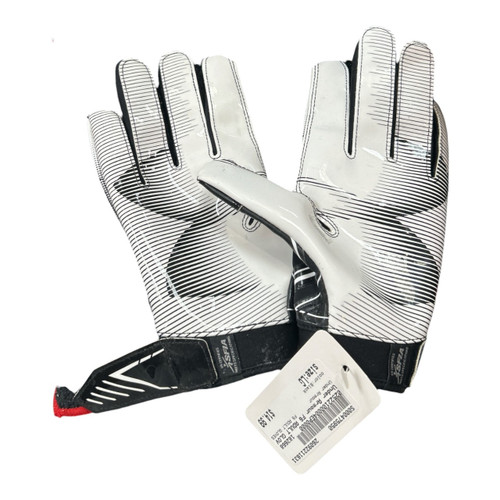 Vist Large View of Product Image Which is Used Under Armour F6 ADULT GLOVES FB Gloves Black LG