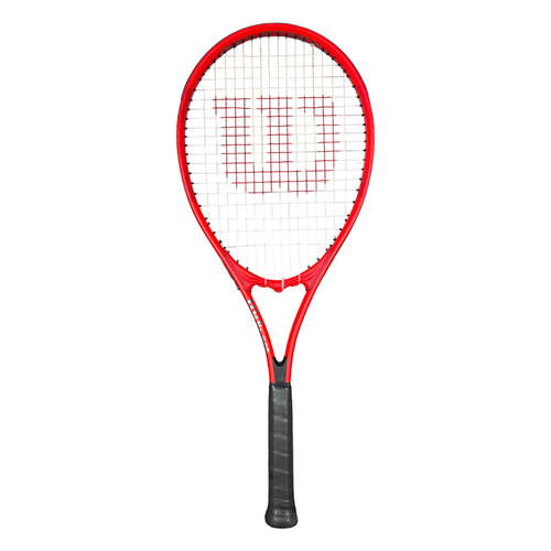 Vist Large View of Product Image Which is Used Wilson PRO STAFF 110 PRECISION XL Adult Tennis Racquet Red 3 3/8"