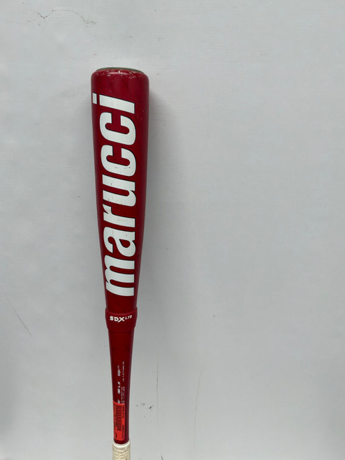 Vist Large View of Product Image Which is Used Marucci CAT X CONNECT 2 BB/SB USA 2 5/8 Bat 28"