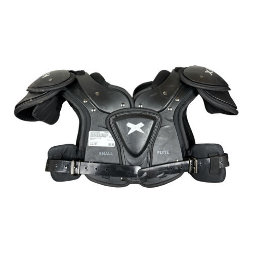 Vist Large View of Product Image Which is Used Xenith FLYTE Football Shoulder Pads Black Small
