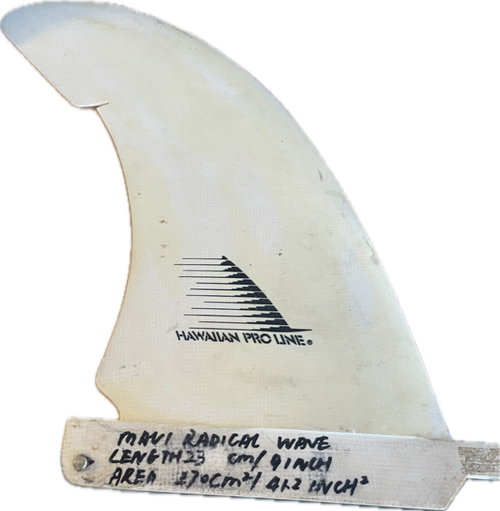 Vist Large View of Product Image Which is Used HAWAIIAN PRO LINE Surfboard Center Fin