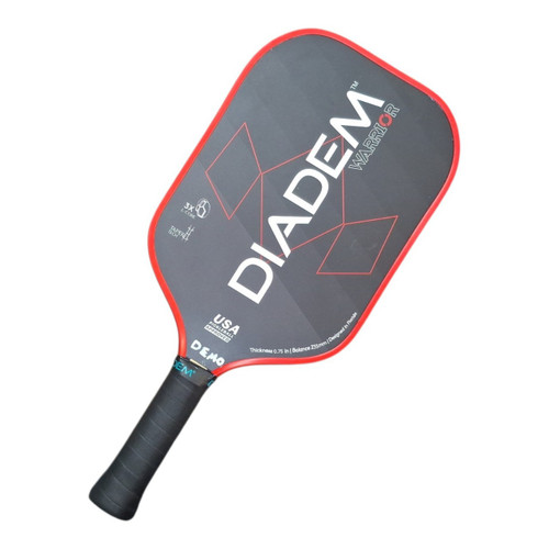 Vist Large View of Product Image Which is Used Diadem WARRIOR Pickleball Racquet Royal Blue