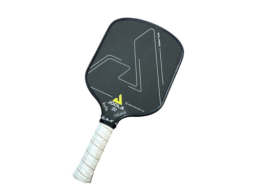 Vist Large View of Product Image Which is Used JOOLA SOLAIRE Pickleball Racquet Royal Blue