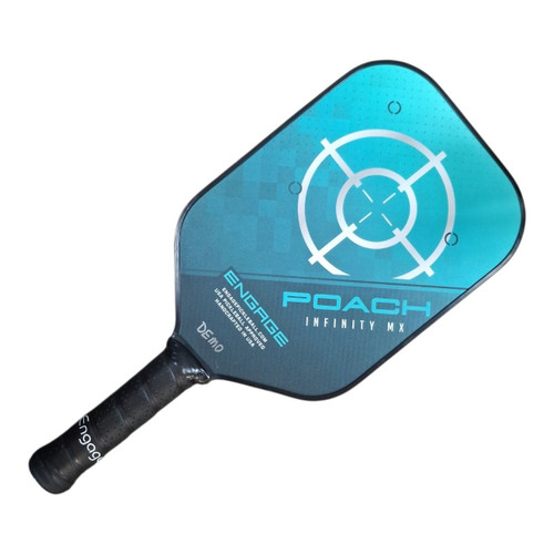 Vist Large View of Product Image Which is Used Engage POACH INFINITY MX Pickleball Racquet Royal Blue