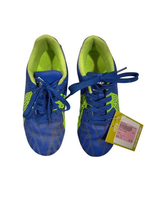 Vist Large View of Product Image Which is Used Soccer Cleats Royal Blue Junior 01