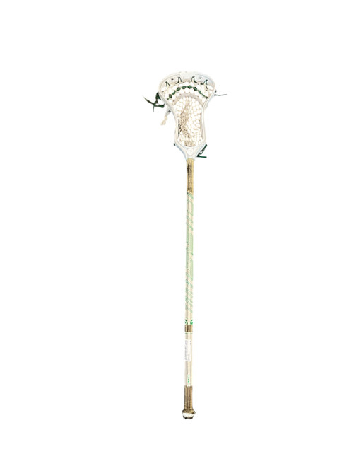 Vist Large View of Product Image Which is Used MISSION LOCK LAX STICK Men Atk/Mid Complete Stick Silver