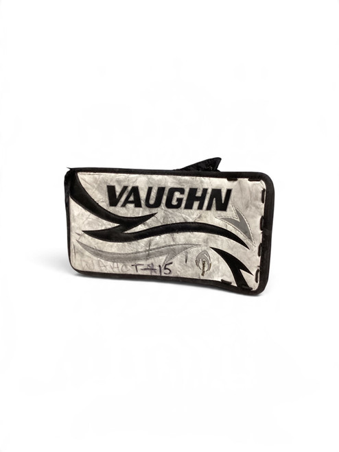 Vist Large View of Product Image Which is Used Vaughn 7100 YTH BLOCKER Youth Goalie Blocker Black