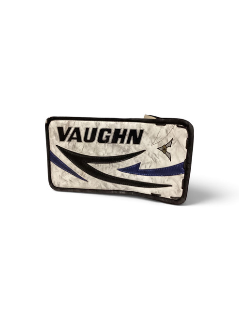 Vist Large View of Product Image Which is Used Vaughn V5 JR BLOCKER Junior Goalie Blocker White