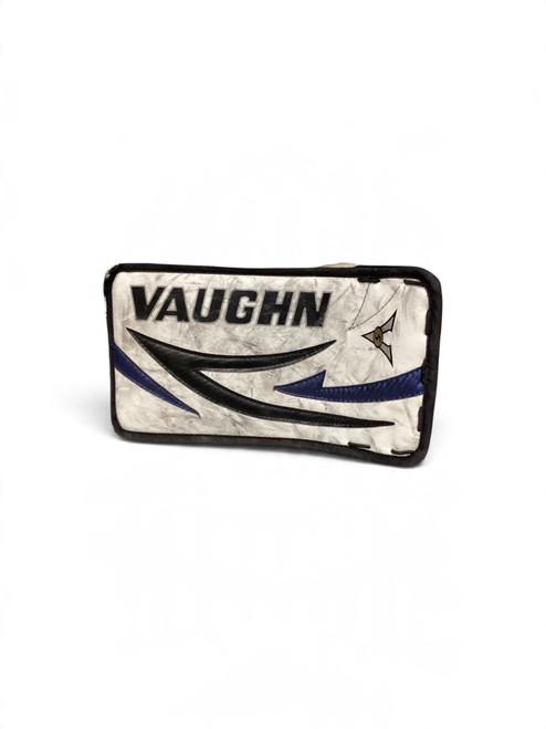 Vist Large View of Product Image Which is Used Vaughn V5 JR BLOCKER Junior Goalie Blocker White