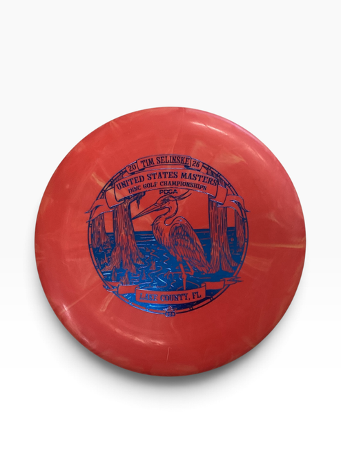 Vist Large View of Product Image Which is Used Dynamic Discs BURST AGENT Disc Golf Putter Red