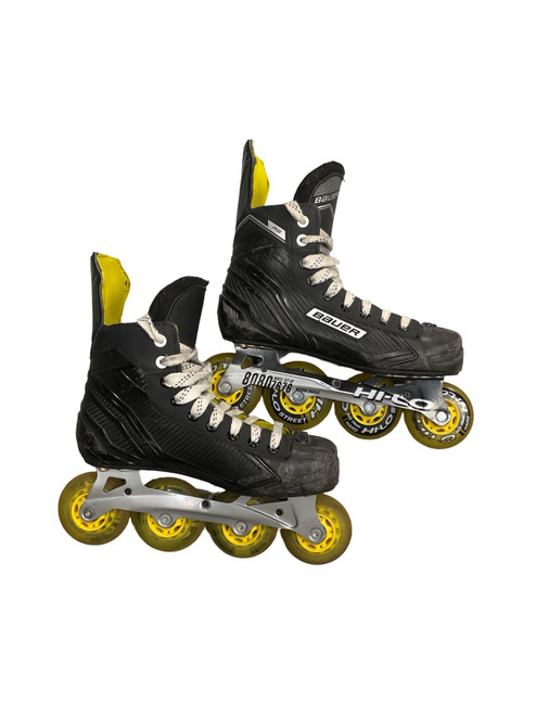Vist Large View of Product Image Which is Used Bauer BAUER R5 8080 ROLLER BLADES Senior Aggressive Skates Black Senior 7
