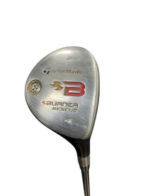 Vist Large View of Product Image Which is Used Taylormade BURNER RESCUE HYBRID 4 Mens Hybrid Club RH 4 Hybrid