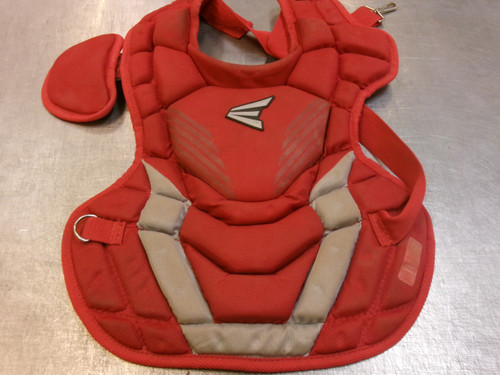 Vist Large View of Product Image Which is Used Easton GAMETIME Catchers Chest Protector Red Youth