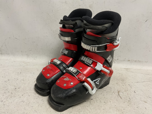 Vist Large View of Product Image Which is Used Nordica FIREARROW TEAM 3 Boys DH Ski Boot Black And Red 225 MP - J04.5 - W5.5