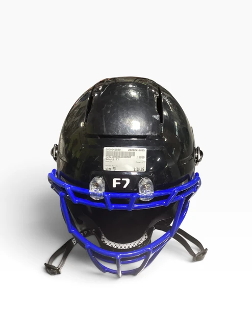 Vist Large View of Product Image Which is Used Schutt F7 FB Helmet Black MD