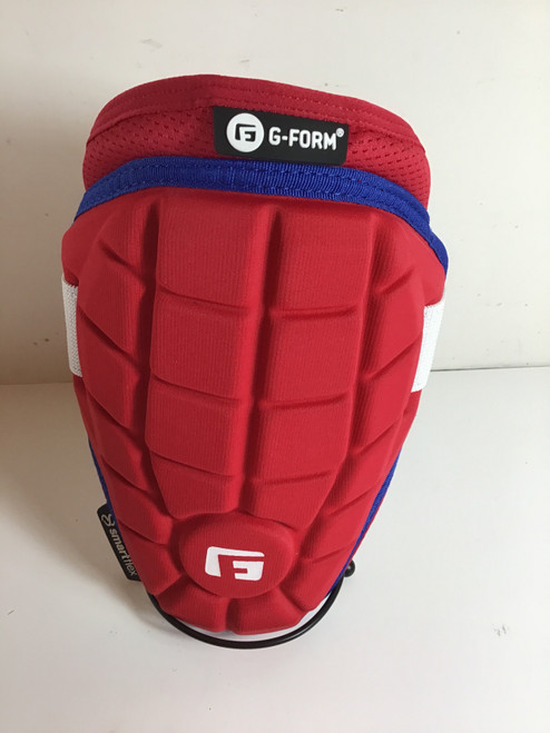 Vist Large View of Product Image Which is New G-Form BB/SB Elbow Protector Royal Blue And Red