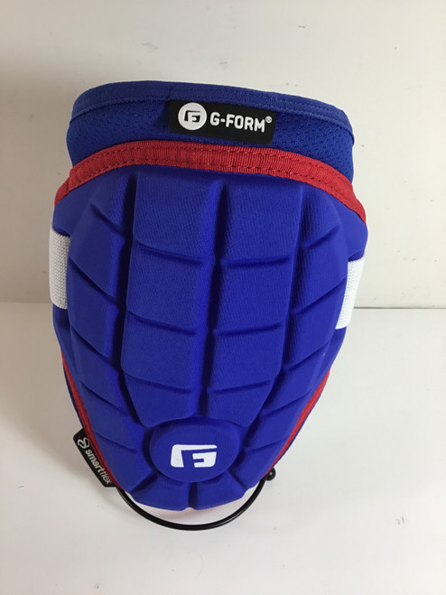 Vist Large View of Product Image Which is New G-Form BB/SB Elbow Protector Royal Blue And Red