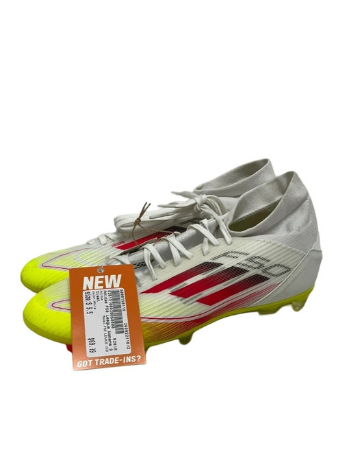 Vist Large View of Product Image Which is New Adidas F50 League Womens 9.5 Soccer Cleats White